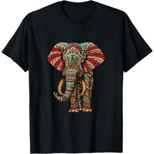 Henna Stylish Artistic Save The Elephants | Wildlife T-Shirt Made in USA Hoodie, Sweatshirt | WearSparks.com
