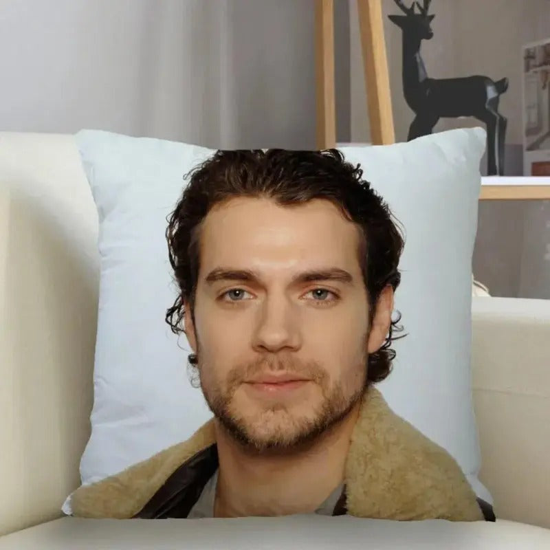 Henry Cavill Pillowcase Bedroom Decoration Custom Pillow Case Henry Cavill Pillow Customize Pillow Henry Cavill Birthday...