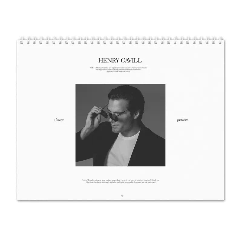 Henry Cavill Vol.2 - 2025 Wall Calendar T-Shirts, Hoodie, Sweatshirt | WearSparks.com