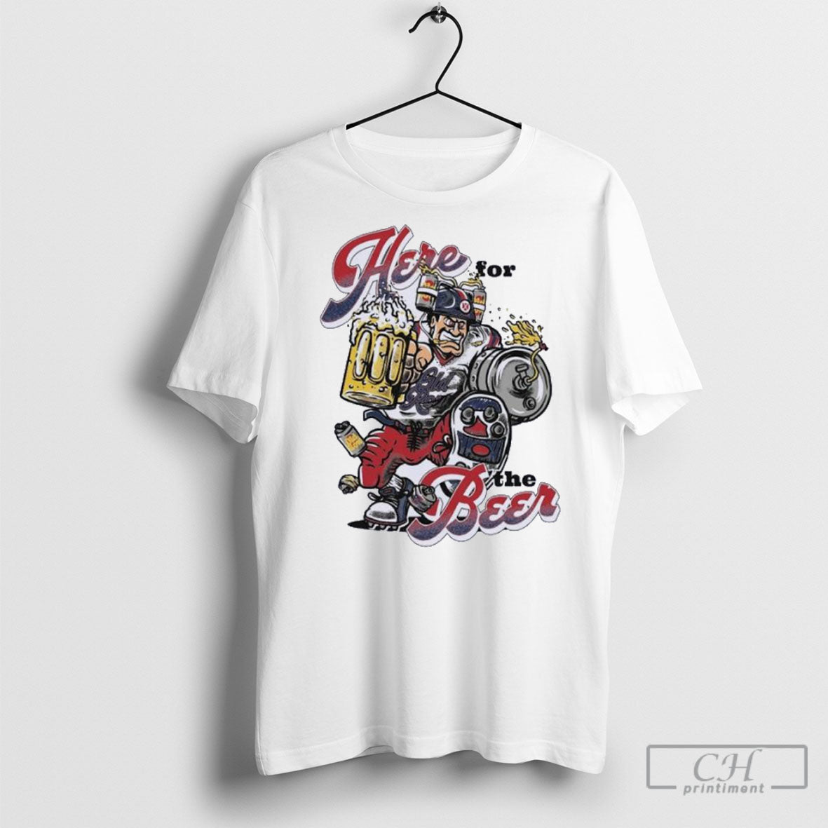 Here For The Beer Football