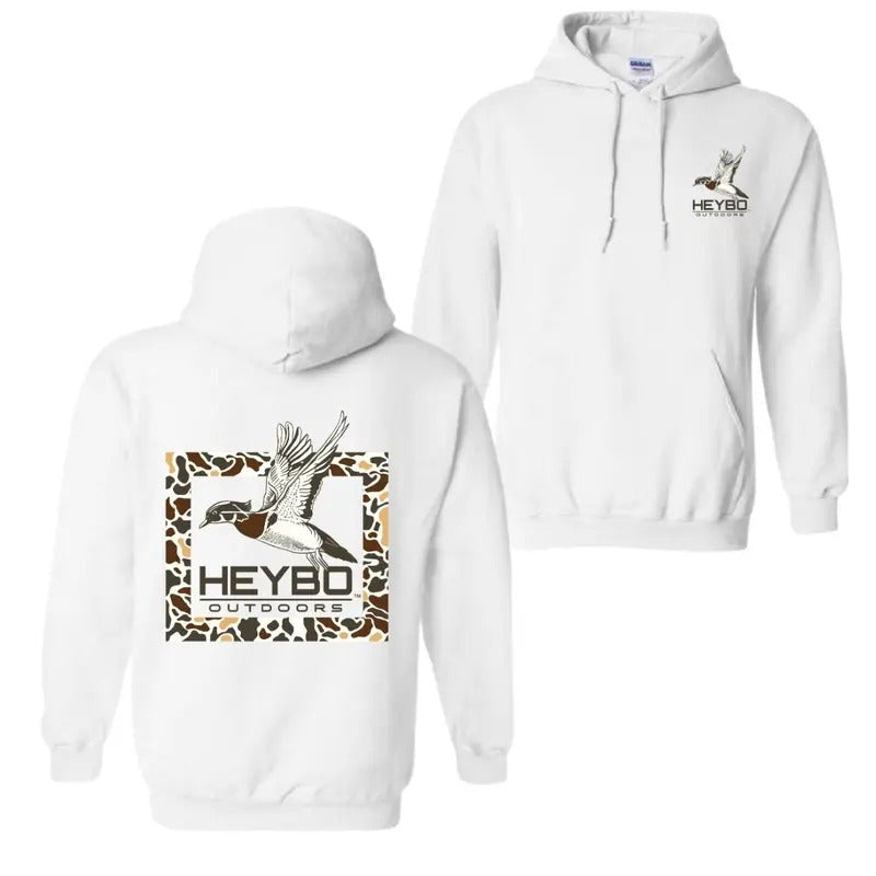 Heybo Outdoors Menswear Hoodie and T-Shirt