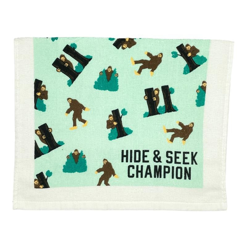 Hide And Seek Champion Funny Hiding Big Foot Tea Towel Funny Dish Towels Soft Adsorbent Tea Towel T-Shirts, Hoodie,...