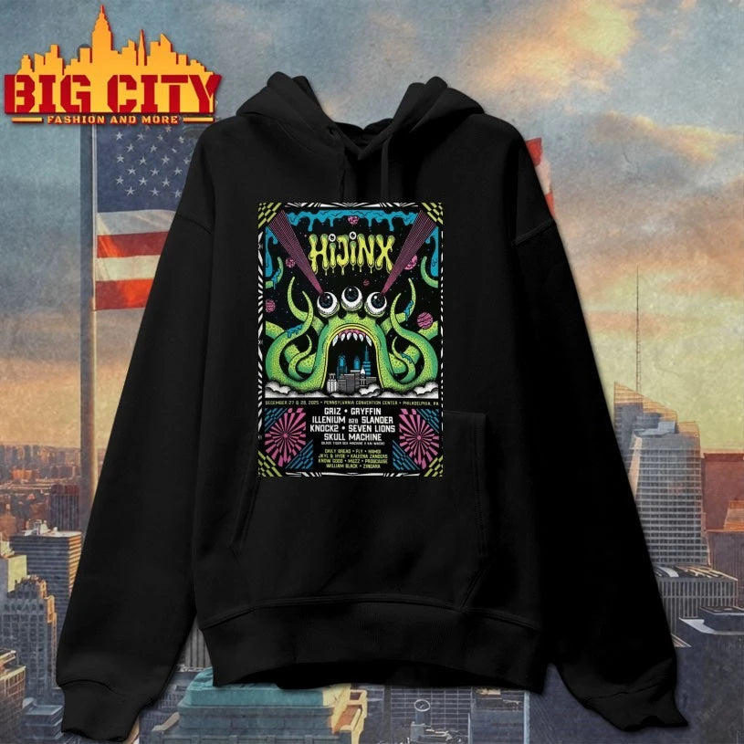 Hijinx Festival Dec 27-28 2025 Pennsylvania Convention Center In Philadelphia PA Poster shirt
