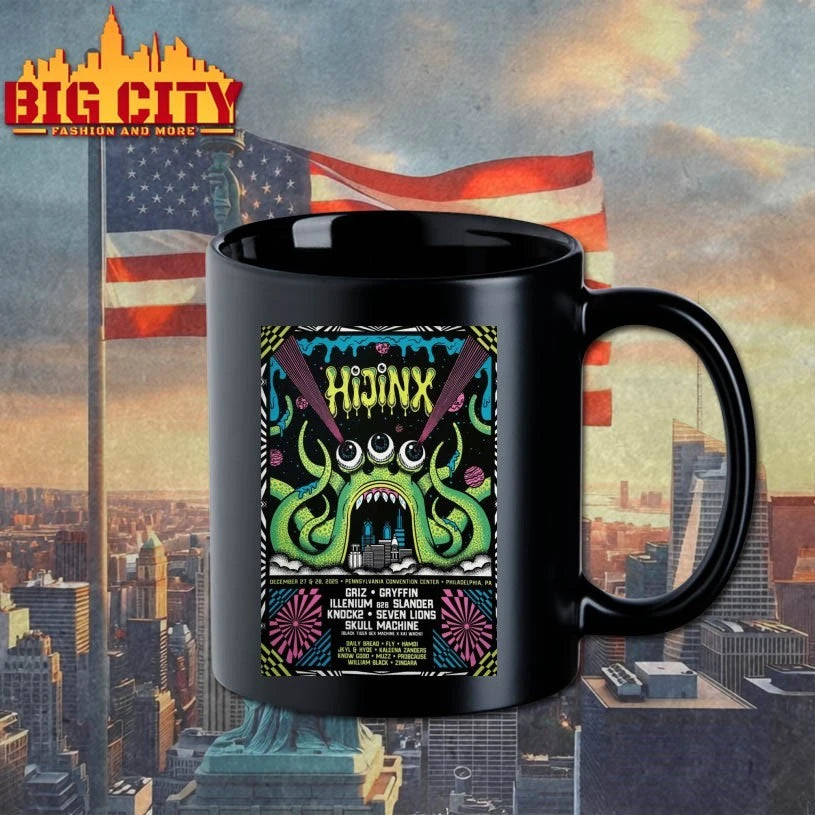 Hijinx Festival Dec 27-28 2025 Pennsylvania Convention Center In Philadelphia PA Poster shirt