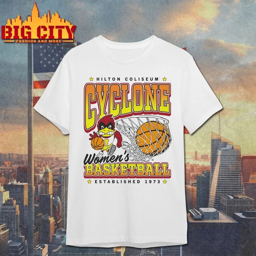 Hilton coliseum Cyclone Women’s Basketball Established 1973 shirt