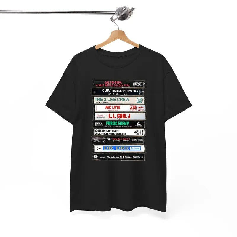 Hip Hop Shirt, 90's Shirt, Hip Hop T Shirt, Graphic Tees, 90's Hip Hop Shirt, 90's Tshirt, Hip Hop Cassette Tape Hoodie,...