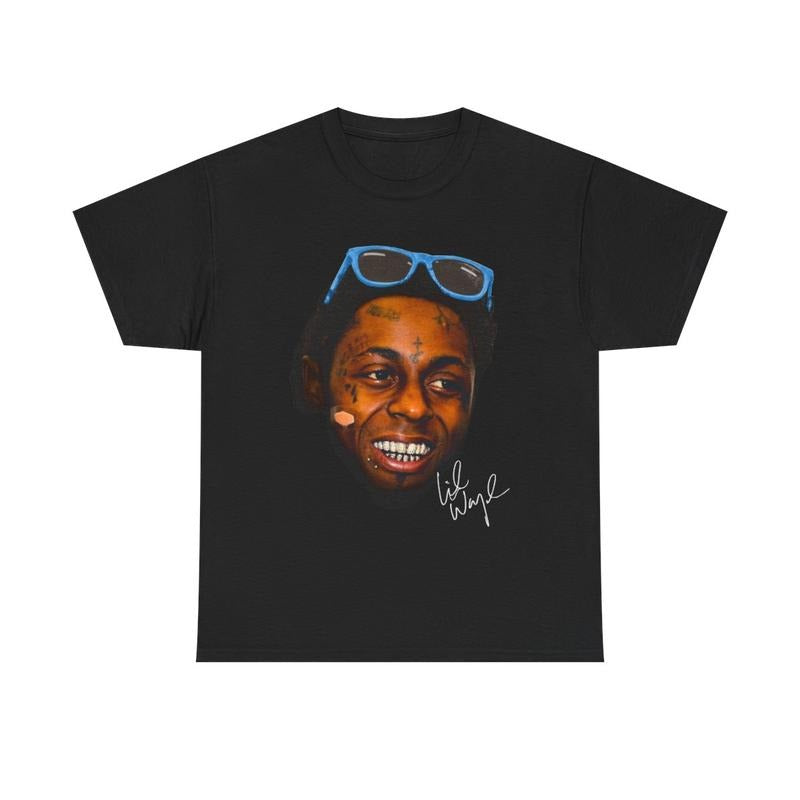 Hiphop T-Shirt Rap Tee Vintage Style Concert Merch Graphic Face Tee Rare Hip Hop Casual Classic Cotton Menswear Top Retro...