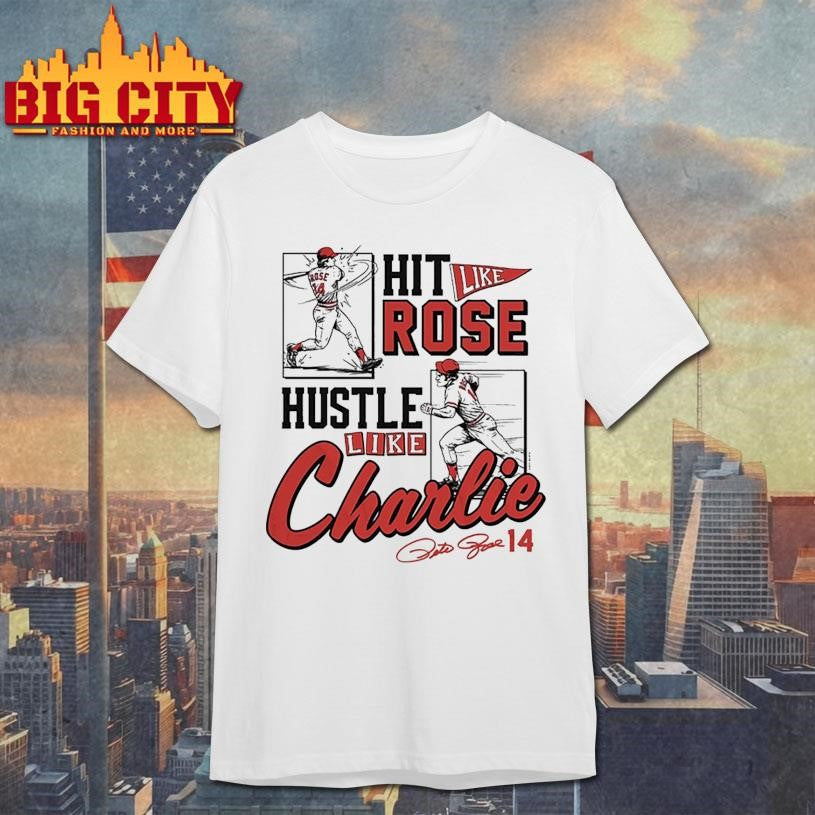 Hit Like Pete Hustle Like Charlie Shirt