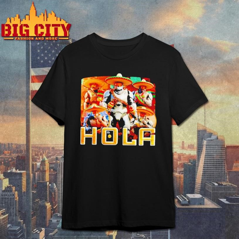 Hola Master Chief Sombrero Shirt