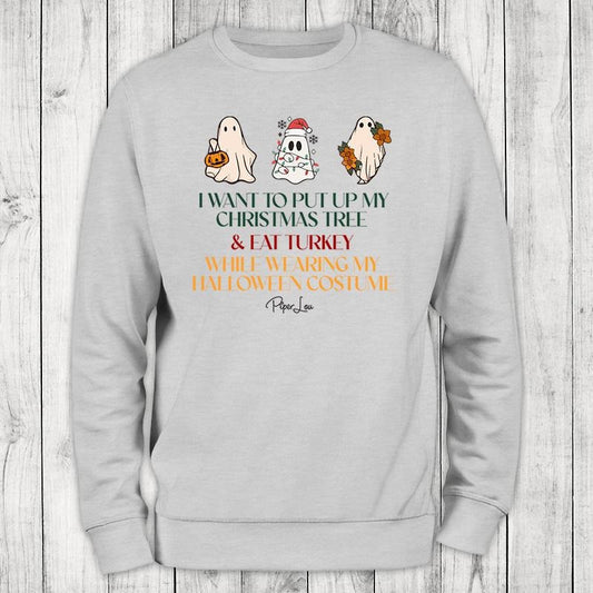 Holiday | Holiday Ghosts Sweatshirt Classic Womenswear, #halloween #christmas #fall #holidays #thanksgiving #colorprint...
