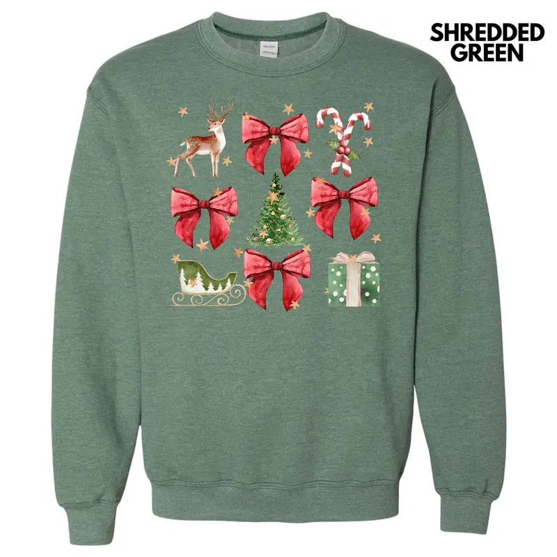Holiday Classics Coquette Collage Sweatshirt 'NLB' T-Shirts, Hoodie | WearSparks.com