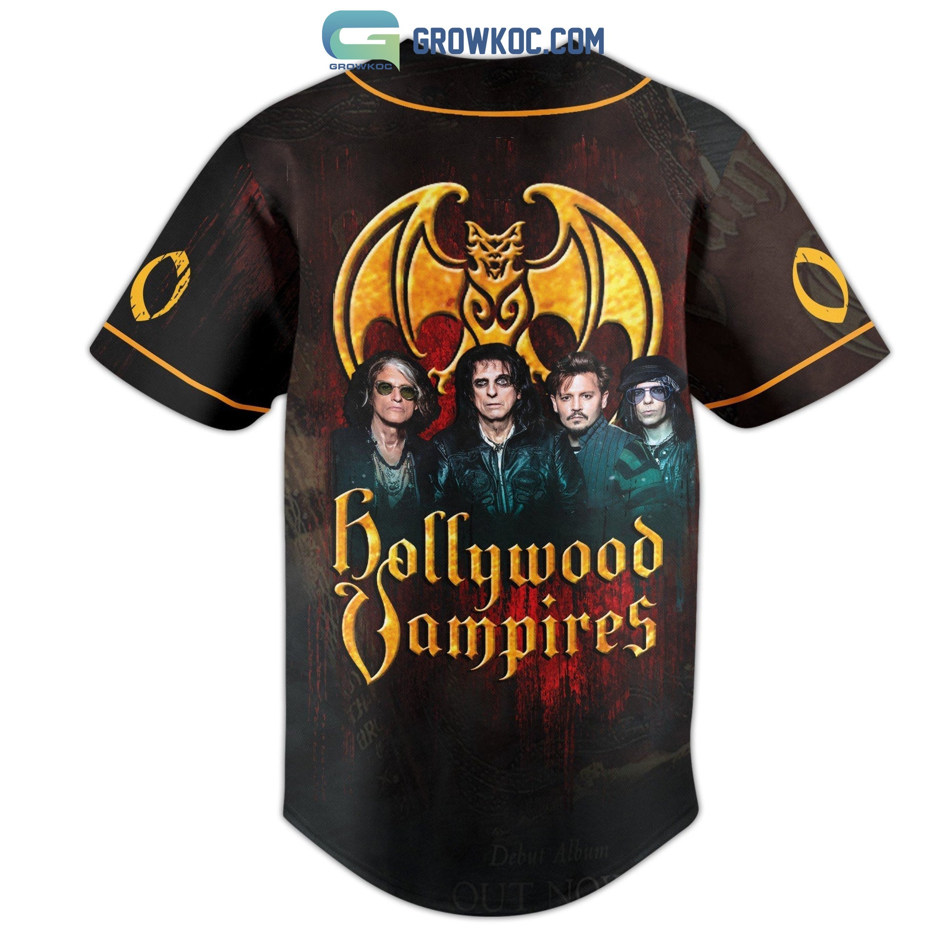 Hollywood Vampires Personalized Baseball Jersey