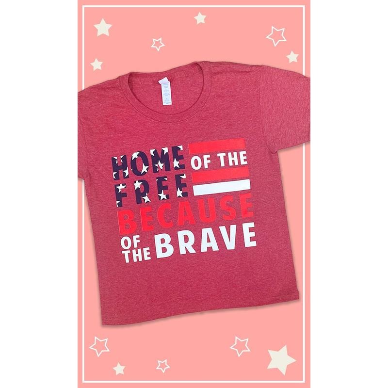 Home of the Free Youth Graphic Shirt Hoodie, Sweatshirt | WearSparks.com