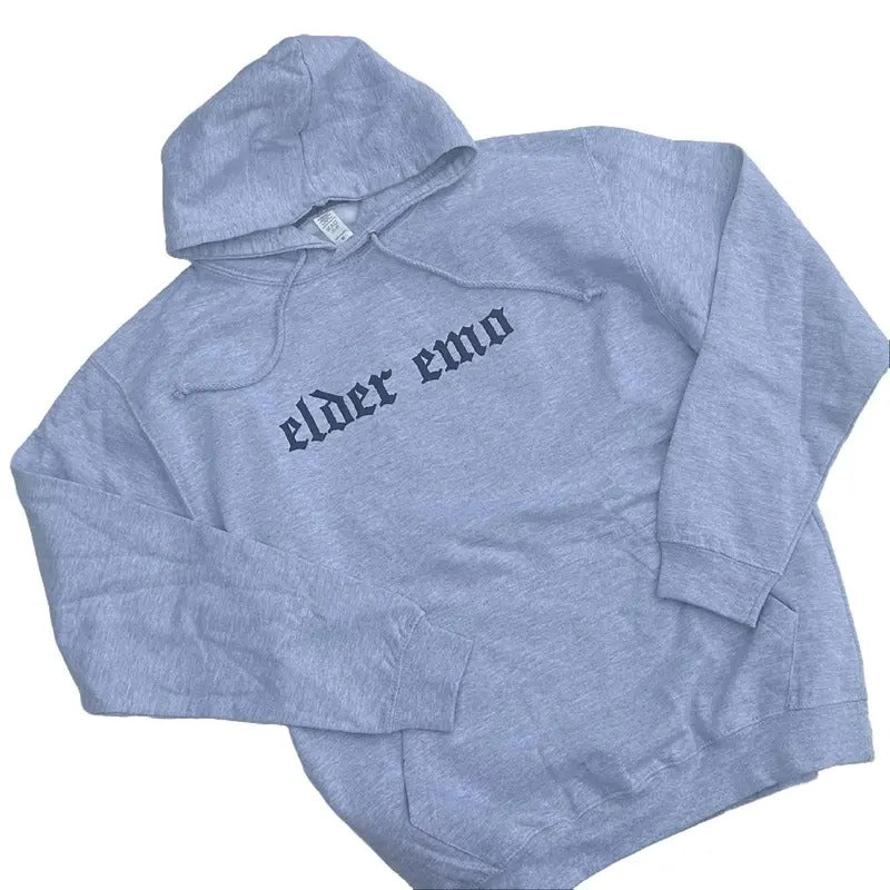Hoodie - Elder Emo Alternative Fashion Fleece Hoodie Unisex T-Shirts, Sweatshirt | WearSparks.com