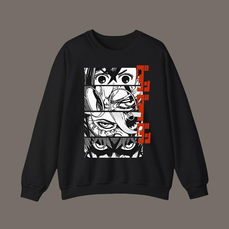 Dandadan Anime Eyes Kaji Essential V2 Shirt, Dandadan Anime Shirt Unisex Tee, Vintage Unisex Crewneck T...