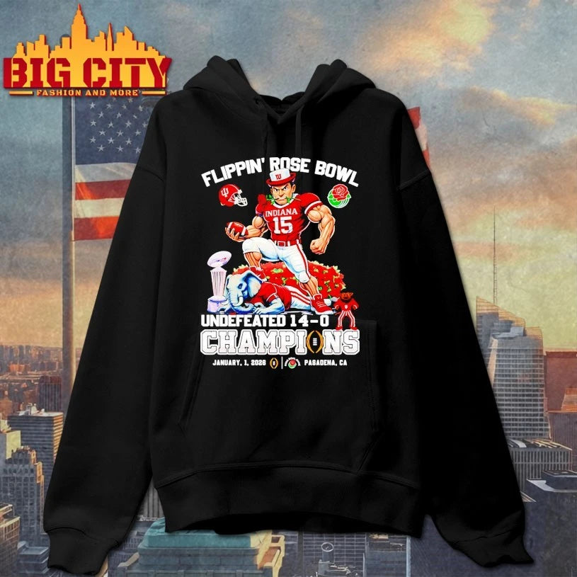 Hoosiers Rose Bowl Champs Undefeated 14-0 shirt