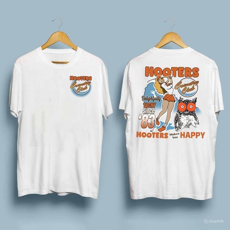 Hooters Country Club T Shirt, T-Shirt for Men Women Womenswear Streetwear Tshirt Summer Hoodie, Sweatshirt | WearSparks.com