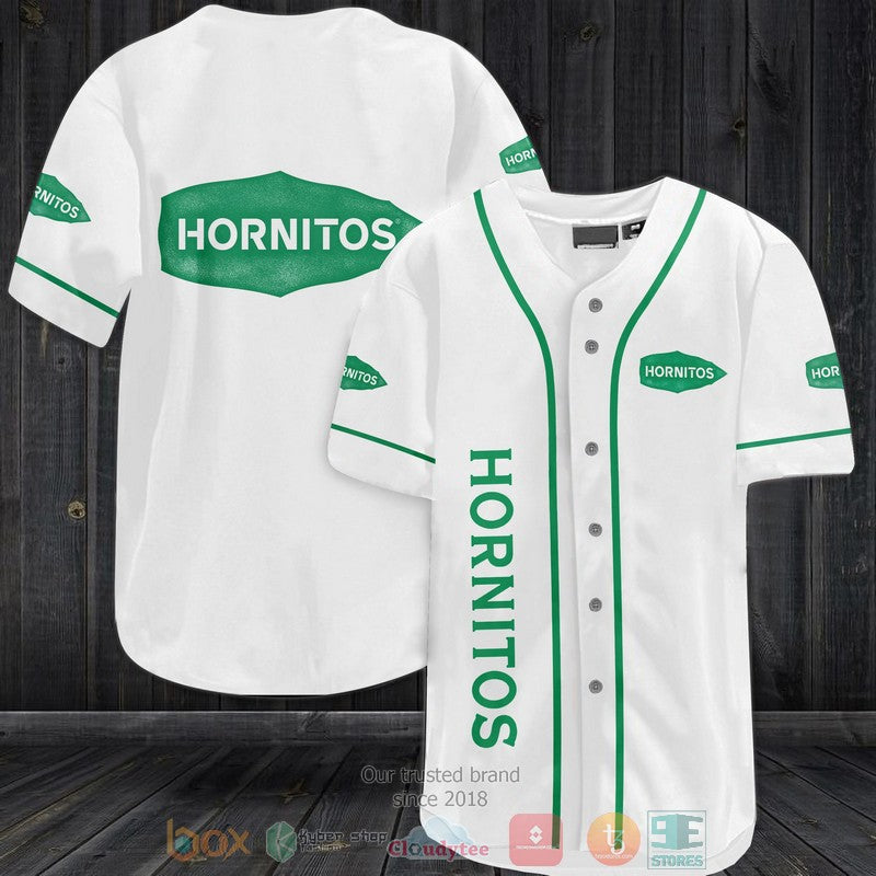 Hornitos white green Baseball shirt