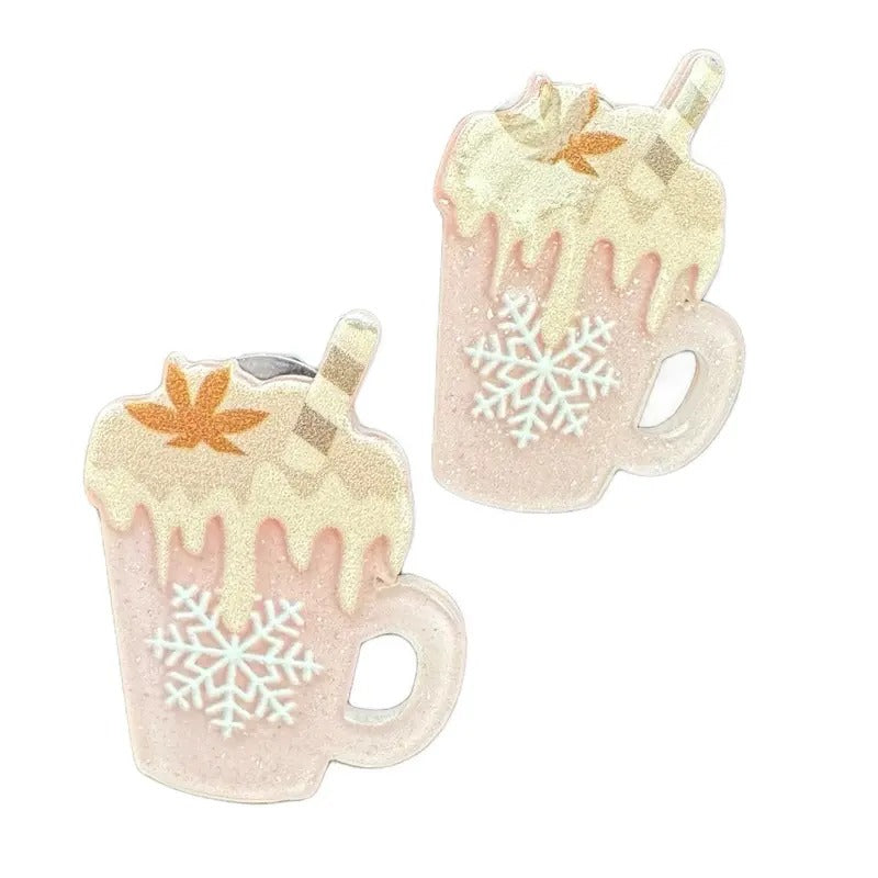 Hot Cocoa Christmas Stud Earrings T-Shirts, Hoodie, Sweatshirt | WearSparks.com