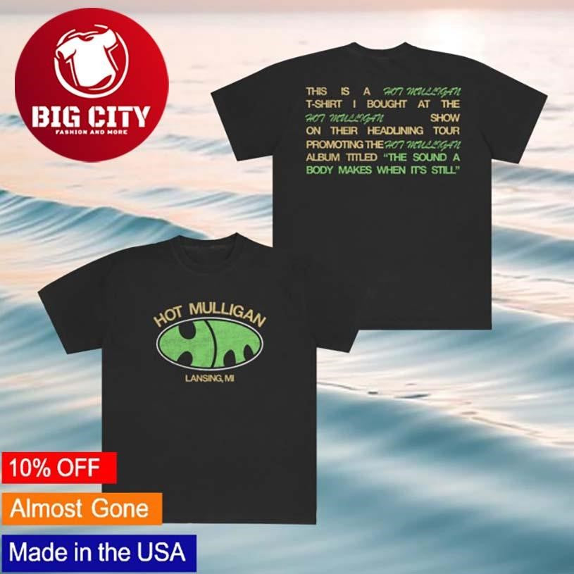 Hot Mulligan Bubble Logo 2026 Tour Two Sided Shirt