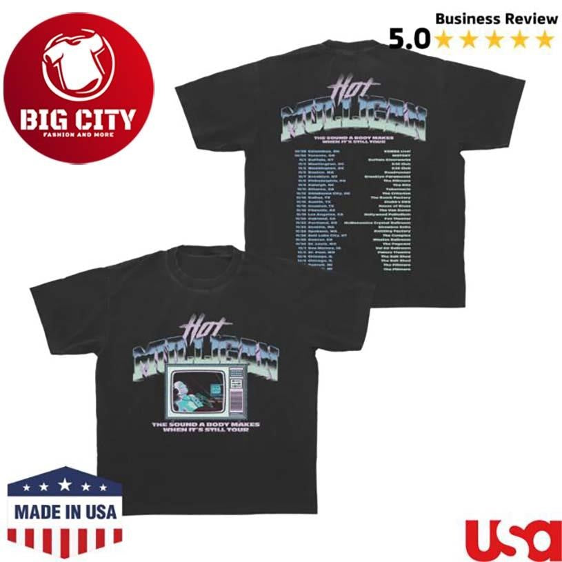 Hot Mulligan Tsabmwis Tour Two Sided Shirt