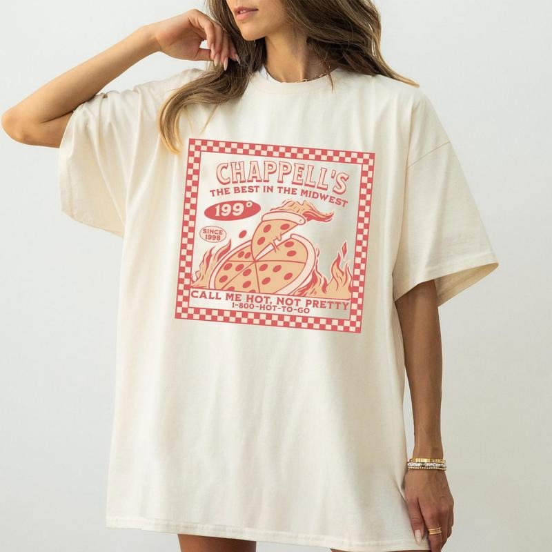 Hot To Go Chappel Shirt,  Chappell's Pizza Midwest Princess Tour Hoodie, Sweatshirt | WearSparks.com