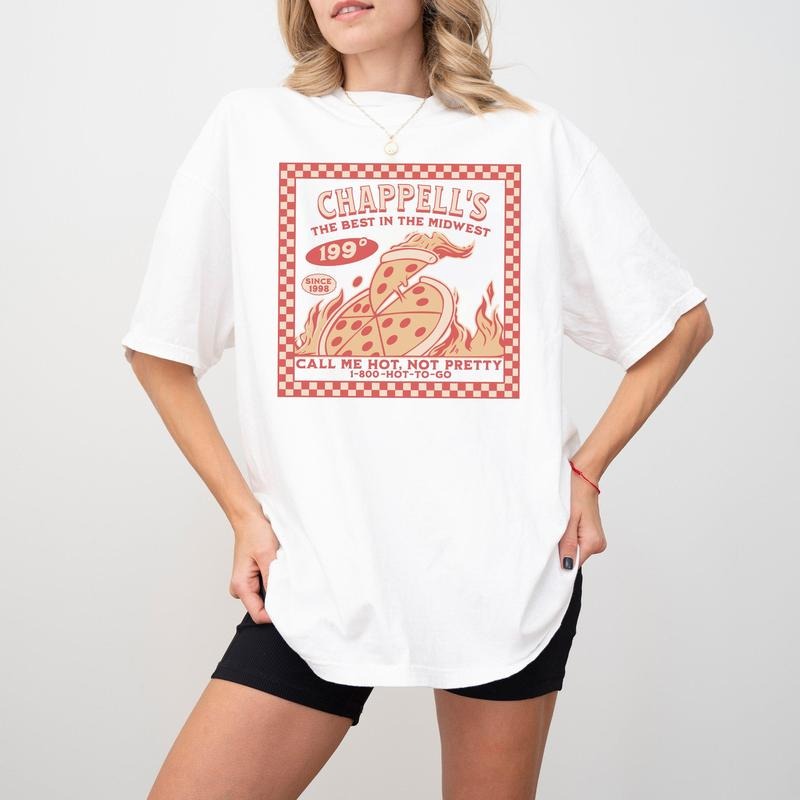 Hot To Go Chappel Shirt, Cotton Fabric Tshirt, Printed Women's Top, Casual Womenswear Hoodie, Sweatshirt | WearSparks.com