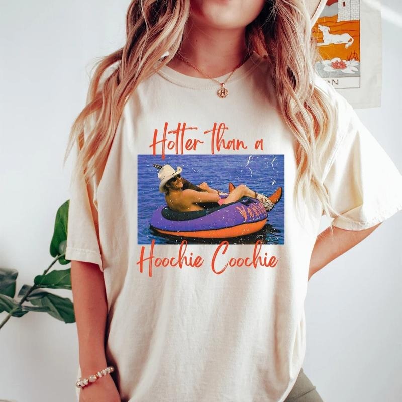 Hotter Than A Hoochie Coochie Shirt Top Womenswear Hoodie, Sweatshirt | WearSparks.com