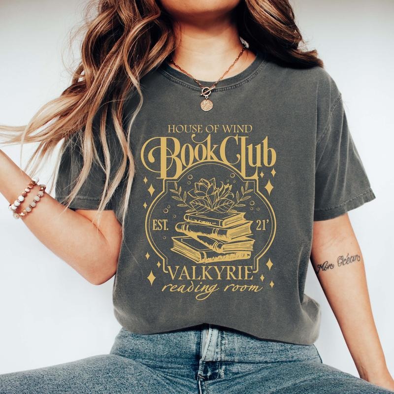House Of Wind Book Club T-Shirt, Feyre Reading Room Tshirt, House Of Wind Book Club Shirt Hoodie, Sweatshirt | WearSparks.com