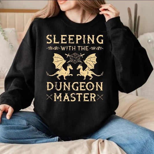 Houses and Humans D&D T-shirt Sweatshirt Hoodie, Sleeping With the Dungeon Master Shirt, Dnd Houses And Humans Parody...