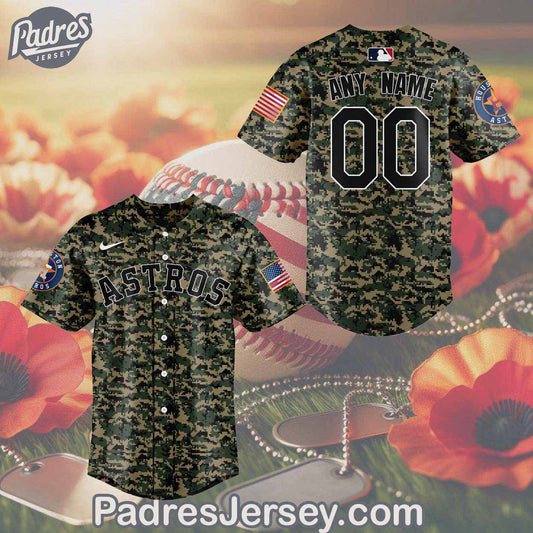 Houston Astros Baseball Jersey Outfit Veteran Day 2024 - Houston Astros Game Today - Padres Jersey Oasis:... (Image 1)