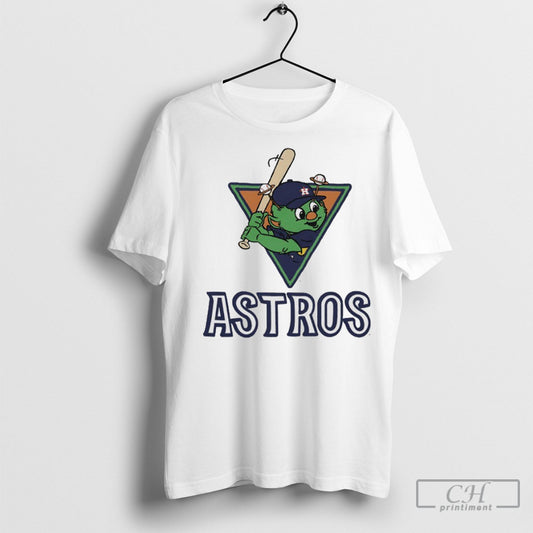 Houston Astros Baseball Orbit Mascot Slugger Swing