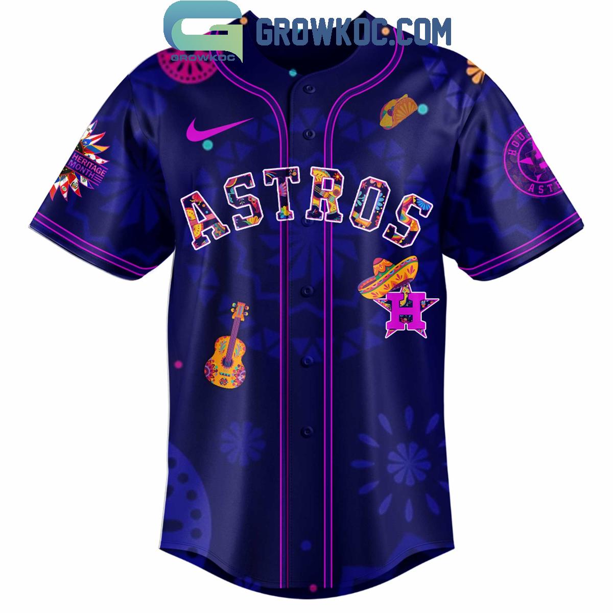 Houston Astros Hispanic Heritage Celebrations 2025 Baseball Jersey