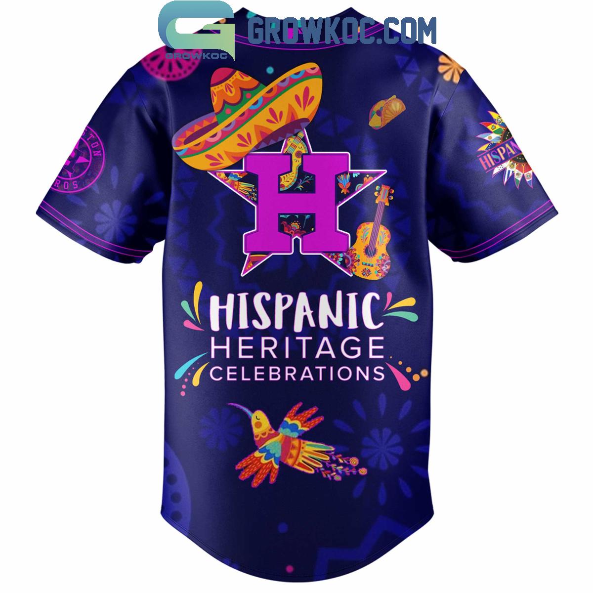 Houston Astros Hispanic Heritage Celebrations 2025 Baseball Jersey