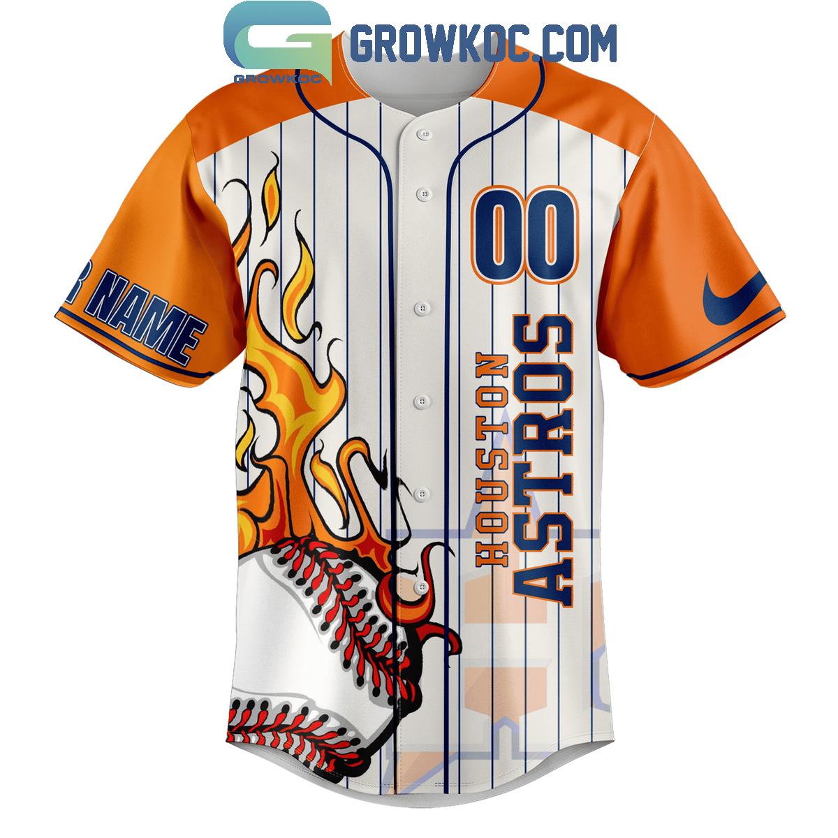 Houston Astros In Houston We Trust In Astros We Believe Baseball Jersey