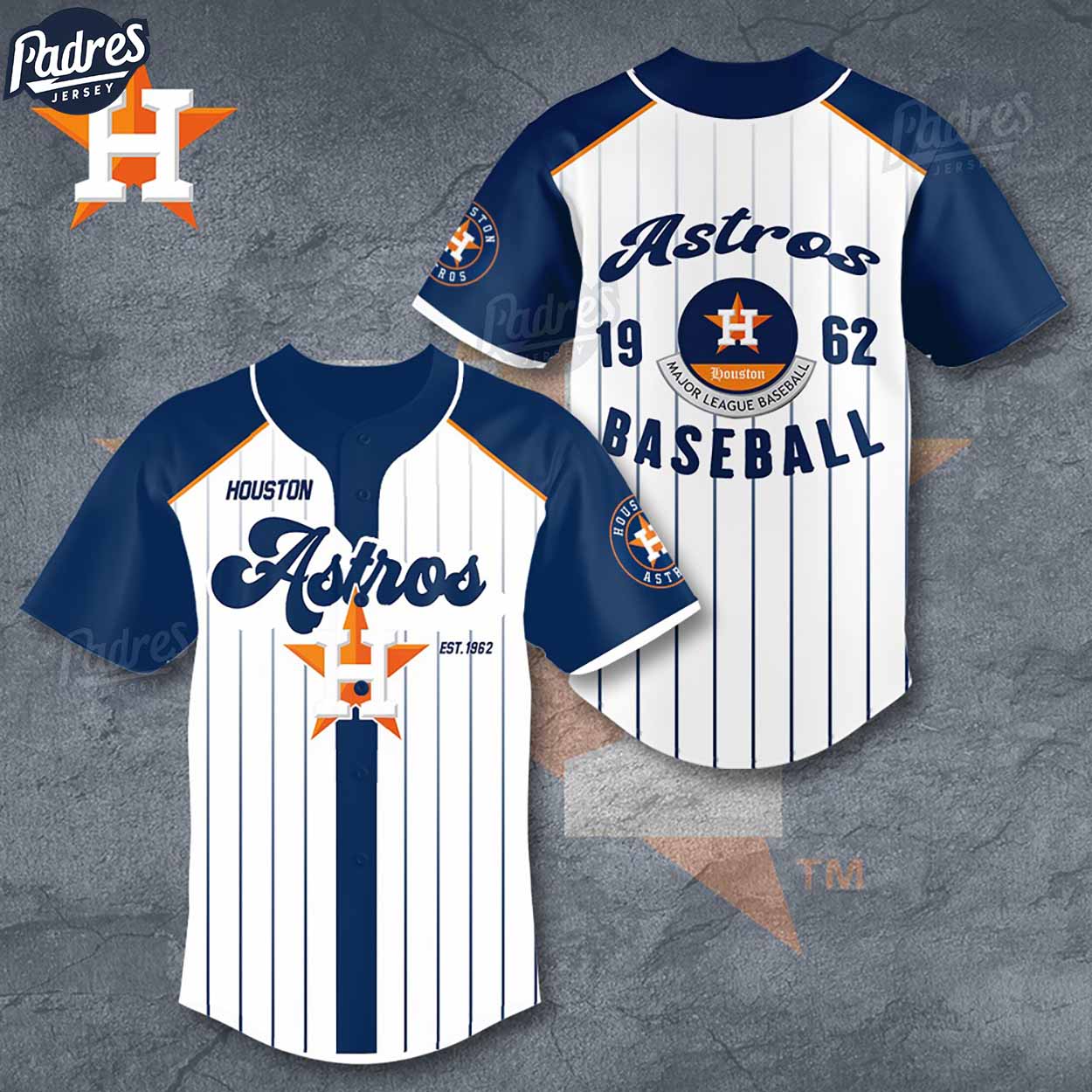 Houston Astros Major League Baseball Jersey Style - Padres Jersey Oasis: Elevate Your Baseball Style Game T-Shirts,...