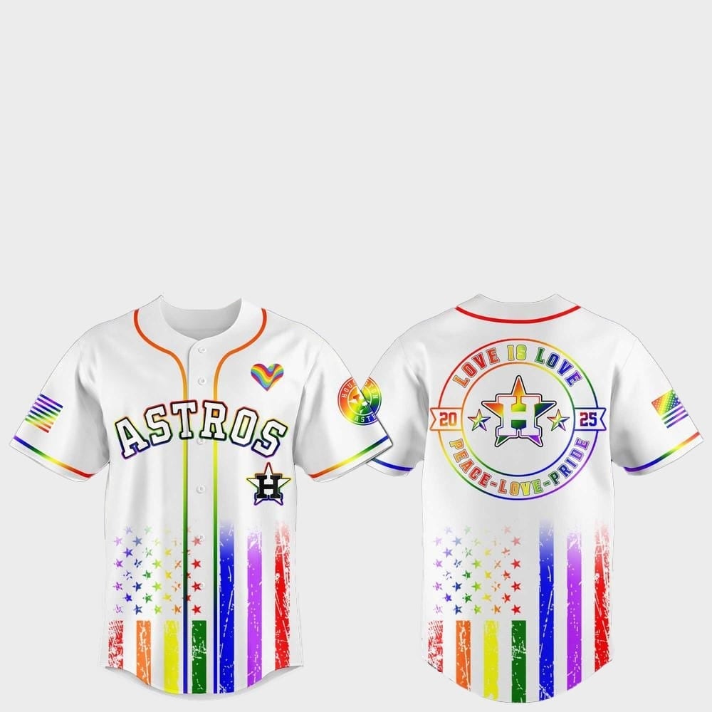 Houston Astros Pride Month Love Is Love 2025 Jersey - Grishko.com T-Shirts, Hoodie, Sweatshirt | WearSparks.com