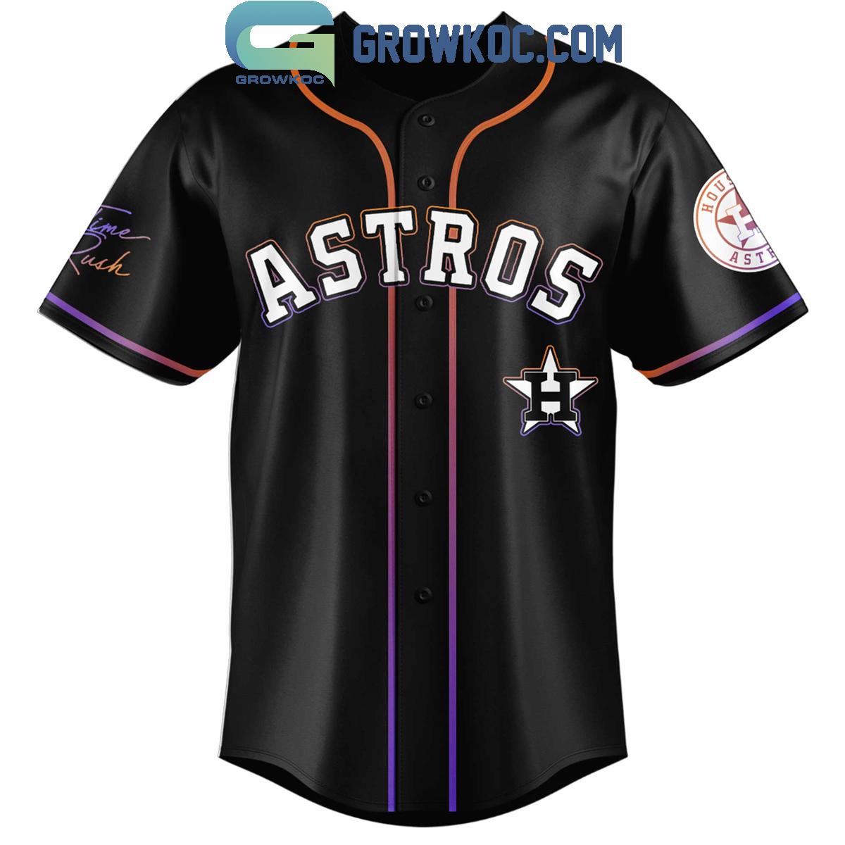 Houston Astros x Big Time Rush Tour 2025 Baseball Jersey