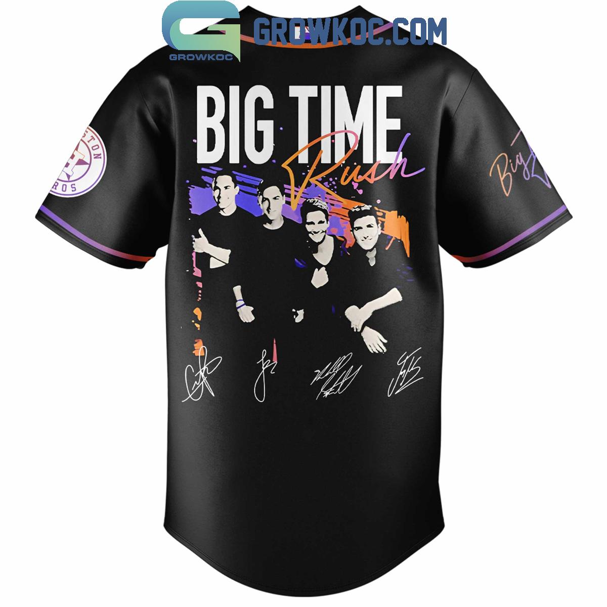 Houston Astros x Big Time Rush Tour 2025 Baseball Jersey