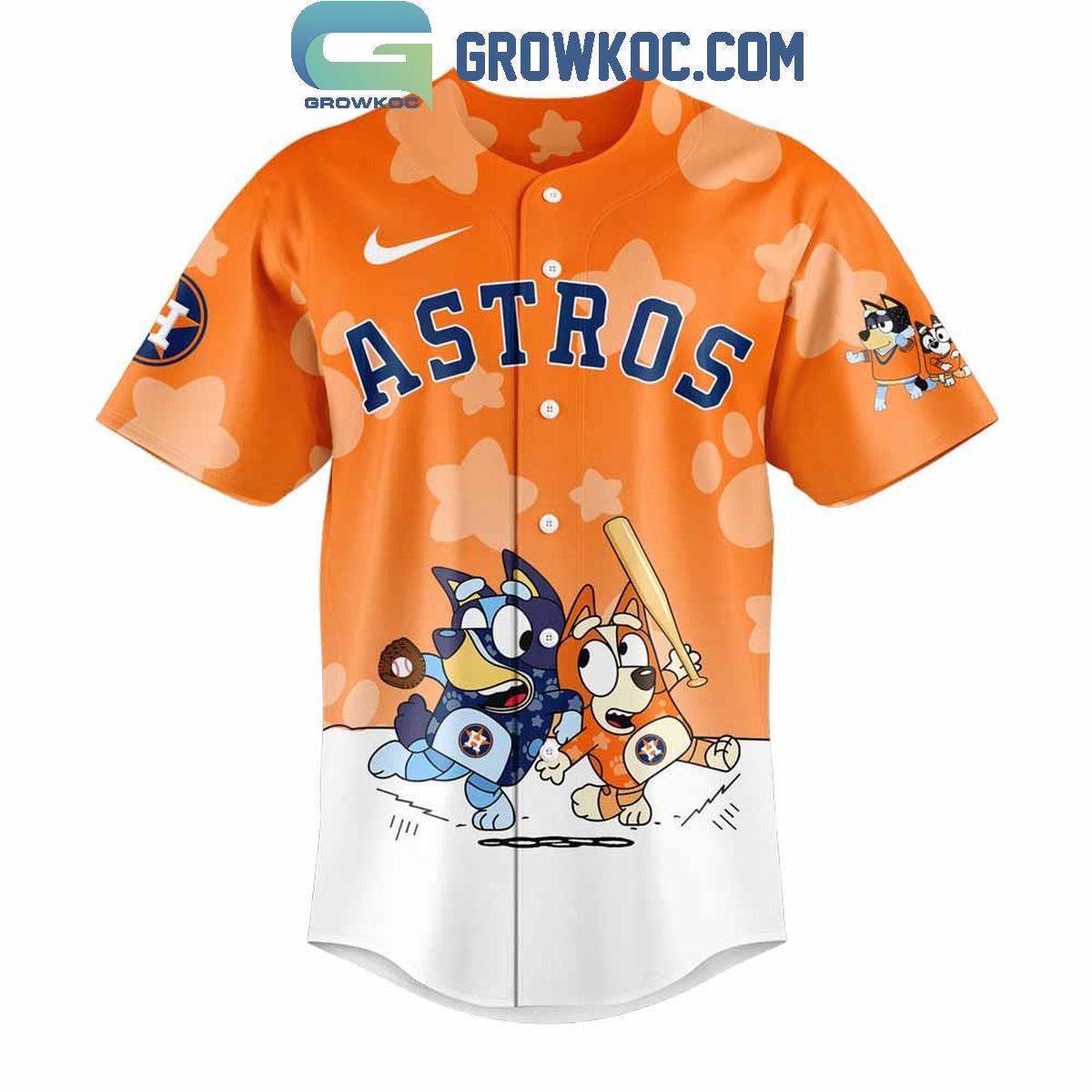 Houston Astros x Bluey and Bingo Baseball Jersey