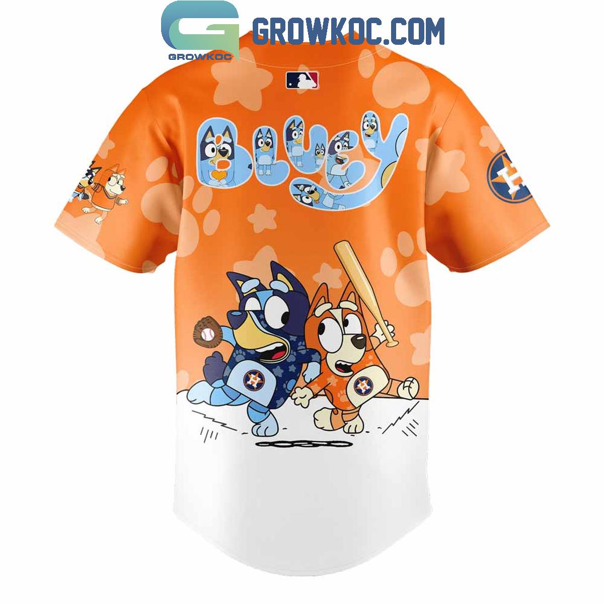 Houston Astros x Bluey and Bingo Baseball Jersey