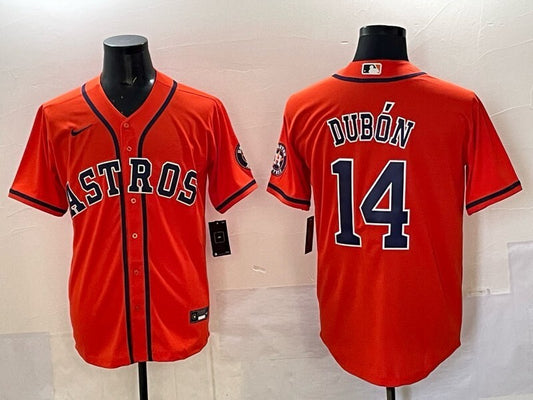 Houston Astros #14 Mauricio Dubon Astros Adult