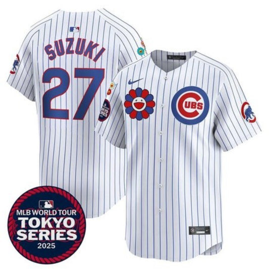 Houston Astros #27 Ichiro Suzuki Cubs With Edition