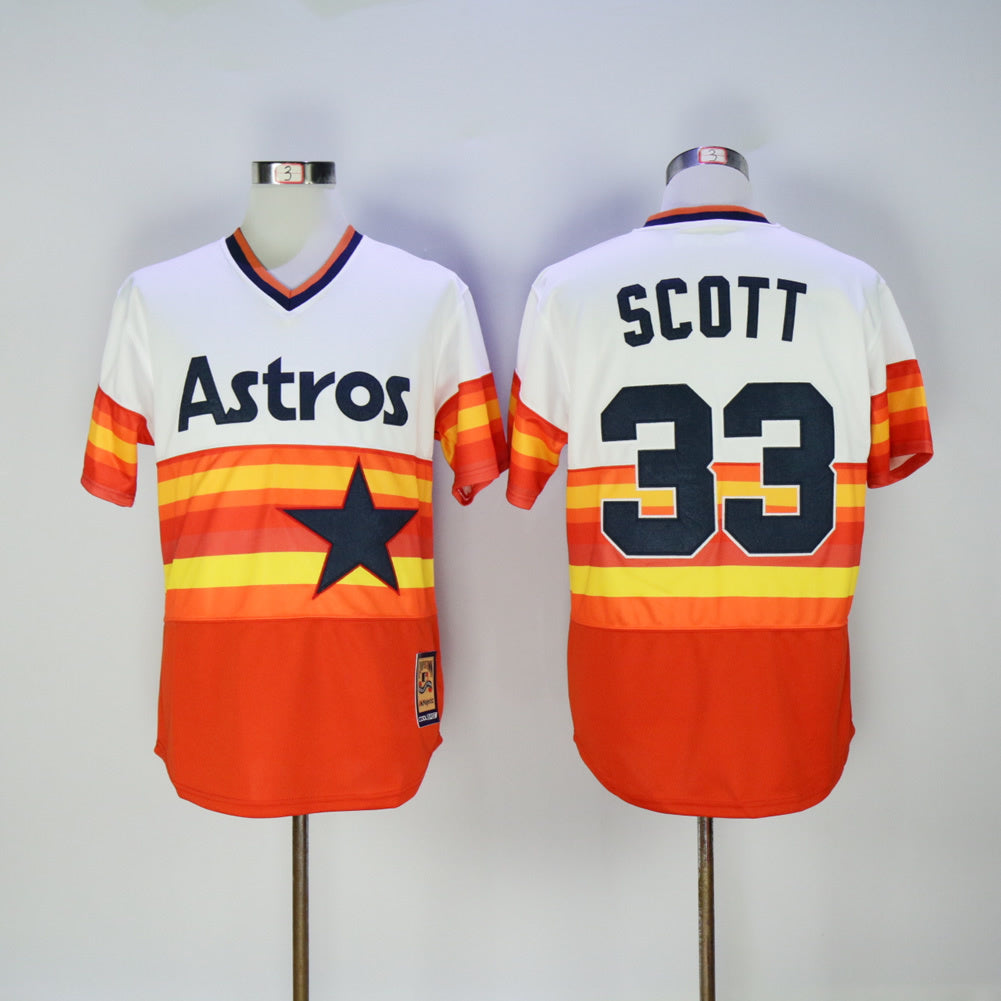 Houston Astros #33 Astros 331980 Inverted Retro