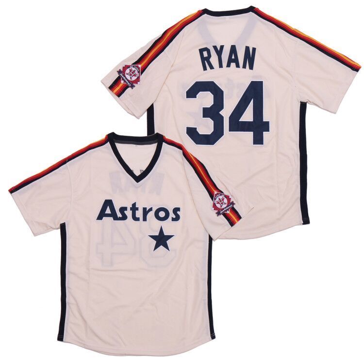 Houston Astros #34 Nolan Ryan Style 2_1