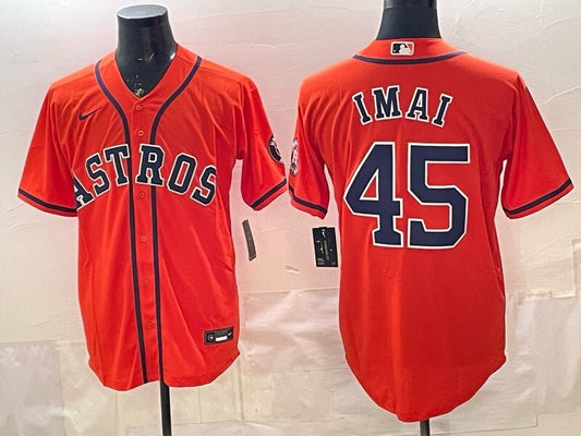 Houston Astros #45 Tatsuya Imai Astros Adult Style 2