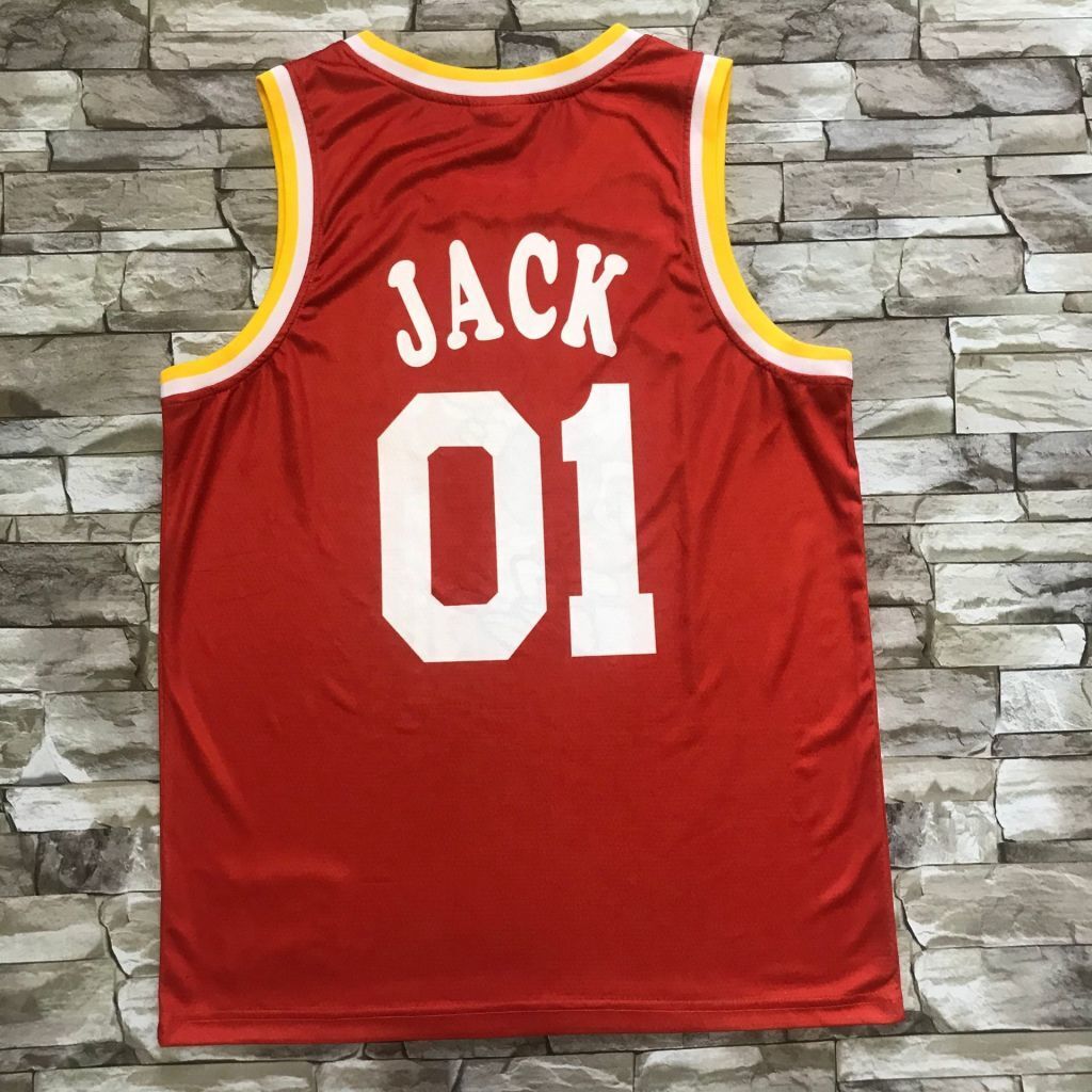 Houston Rockets Rockets mitchell&ness Collaboration Jersey Style 2