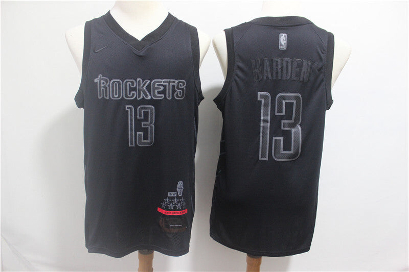 Houston Rockets #13 James Harden Rockets 13 # 2019 New Black MVP Honor Jersey
