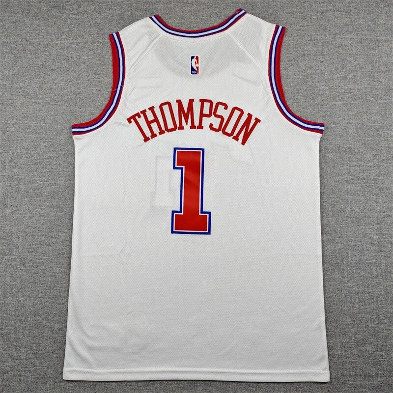 Houston Rockets #1 Amen Thompson 26 Rockets 1 White City Edition Style 1