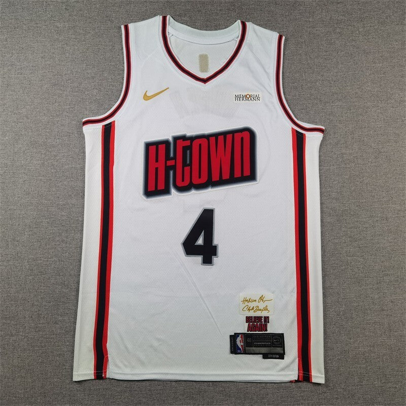 Houston Rockets #4 Jalen Green Rockets 4s-xxl Style 6
